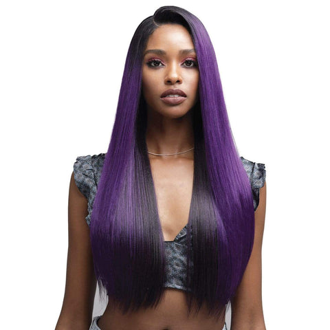 MBLF-180 DAYANA | Human Hair Blend Swiss Lace Front Wig | Hair to Beauty.